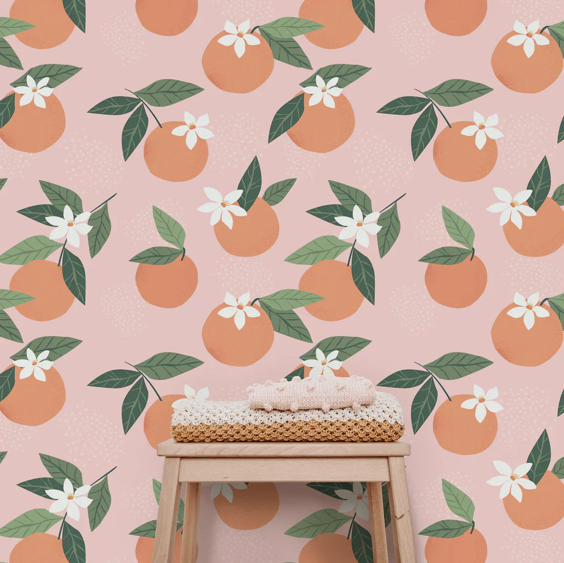 Give your interior a fresh feel this summer with light and elegant wallpaper.