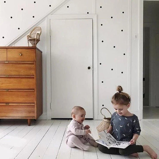 1" Mini Polka Dots