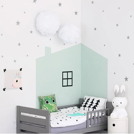1" Mini Star Wall Decals