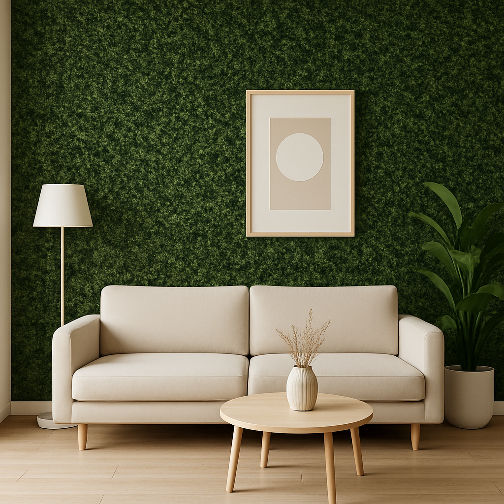 Self-adhesive wallpaper Green foliage