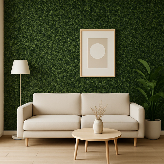 Self-adhesive wallpaper Green foliage