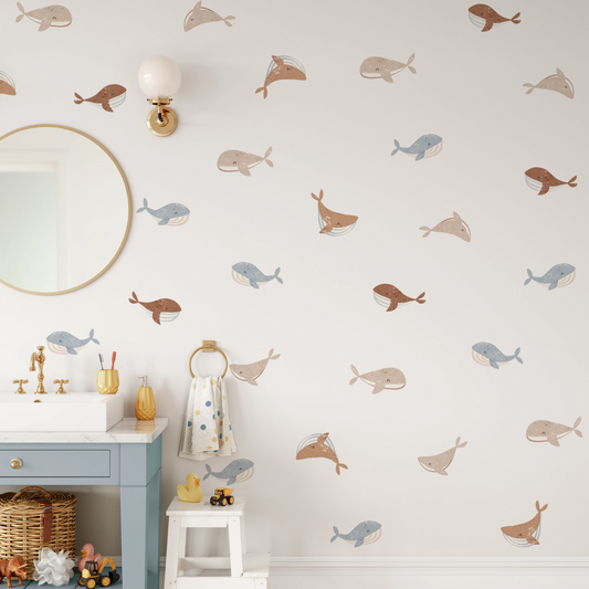 Whale Wall Stickers