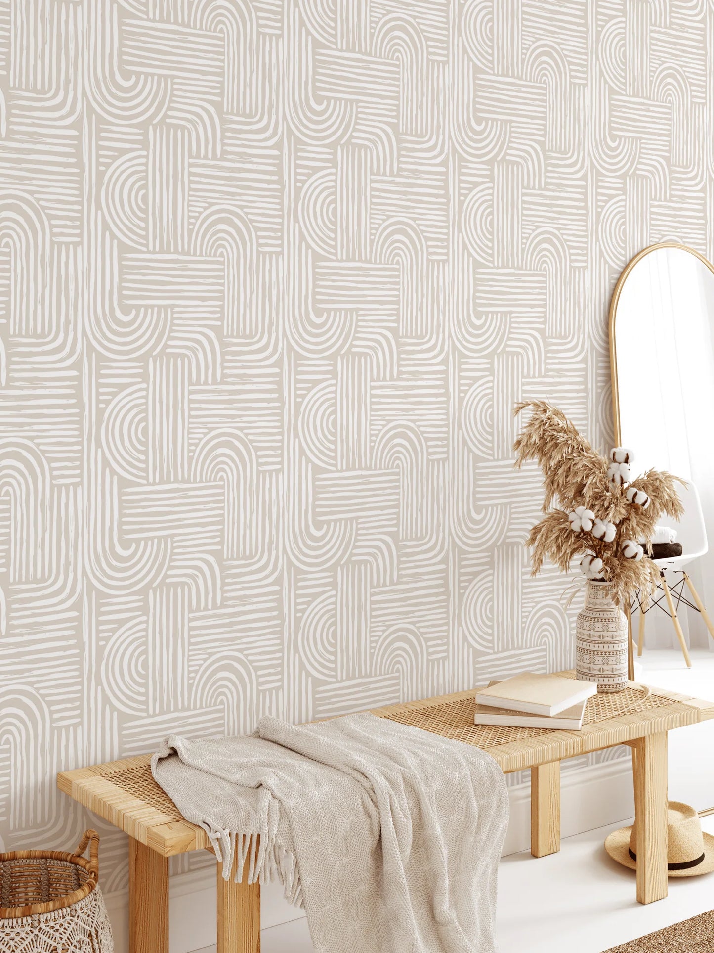 Abstract Geometric Wallpaper