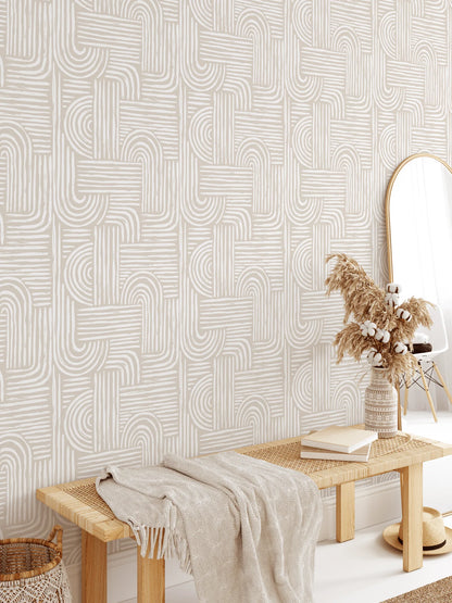 Abstract Geometric Wallpaper