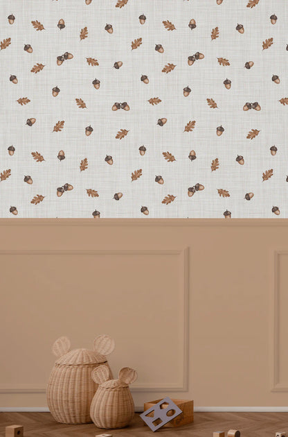Acorn Peel and Stick Wallpaper (Self-Adhesive)