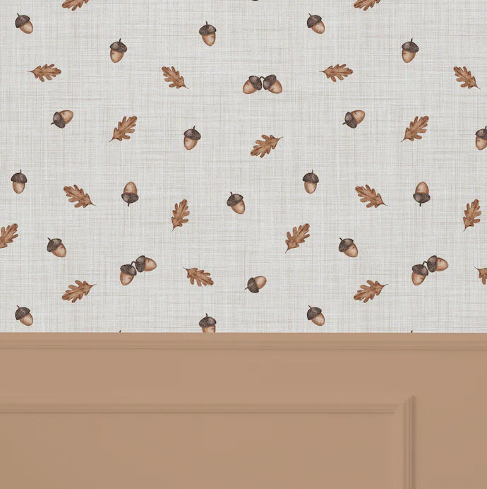 Acorn Peel and Stick Wallpaper (Self-Adhesive)