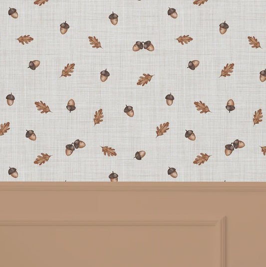 Acorn Peel and Stick Wallpaper (Self-Adhesive)