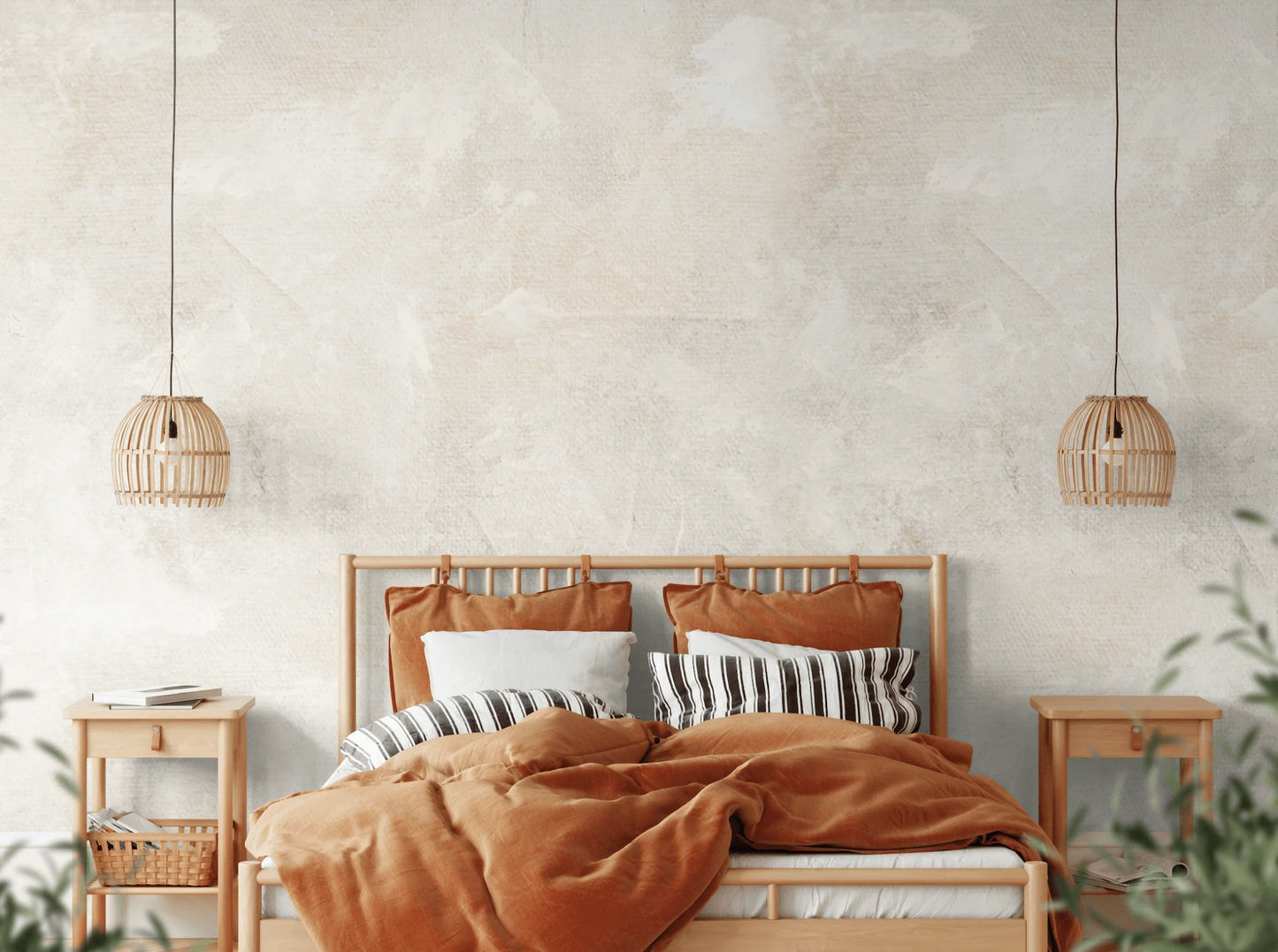 Aesthetic Peel and Stick Wallpaper (Limewash)