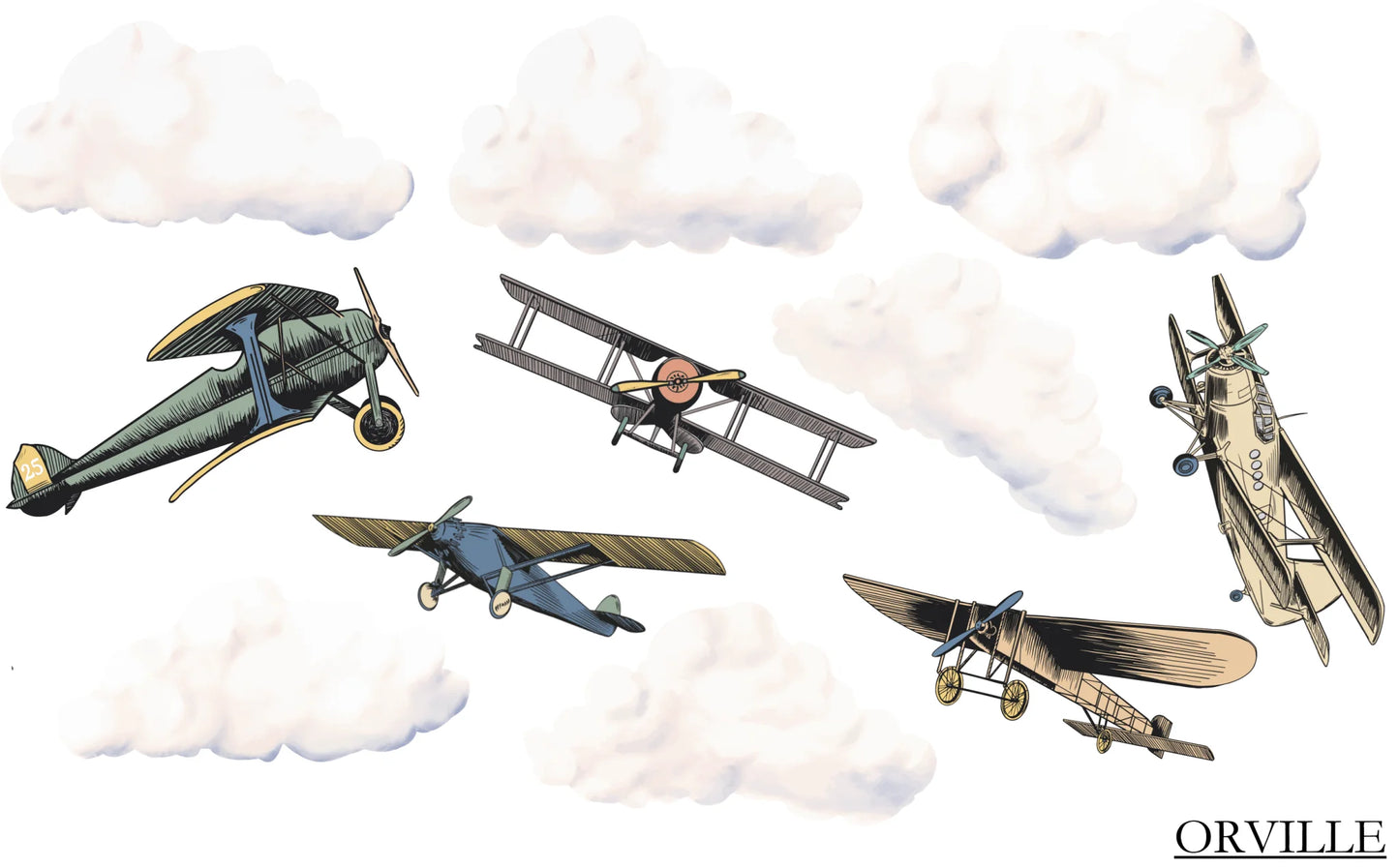 All That is Wright Airplane Decals
