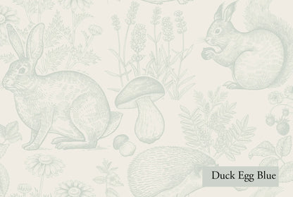 Animal Woodland Removable Peel and Stick Wallpaper