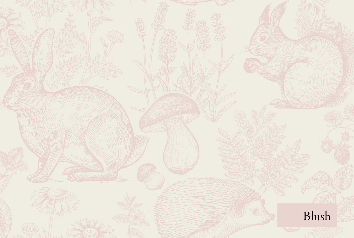 Animal Woodland Removable Peel and Stick Wallpaper