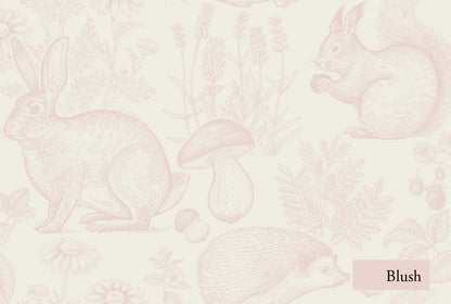 Animal Woodland Removable Peel and Stick Wallpaper