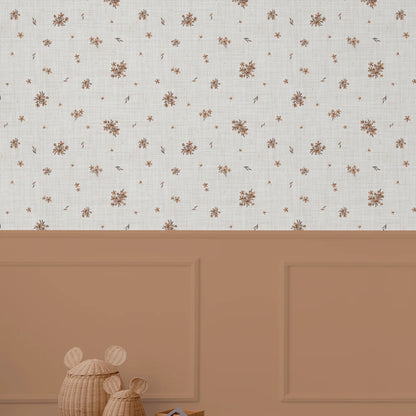 Antique Flowers Peel and Stick Wallpaper (Self-Adhesive)