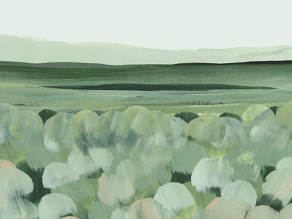 Artistic Landscape Painter Wall Mural (Easy Hang Wallpaper)