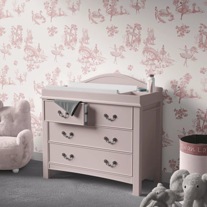 Ballerina Toile Wallpaper
