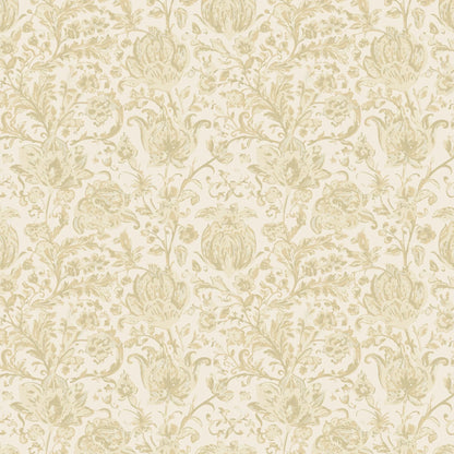 Beige Brocade Peel and Stick Wallpaper (Self-Adhesive)