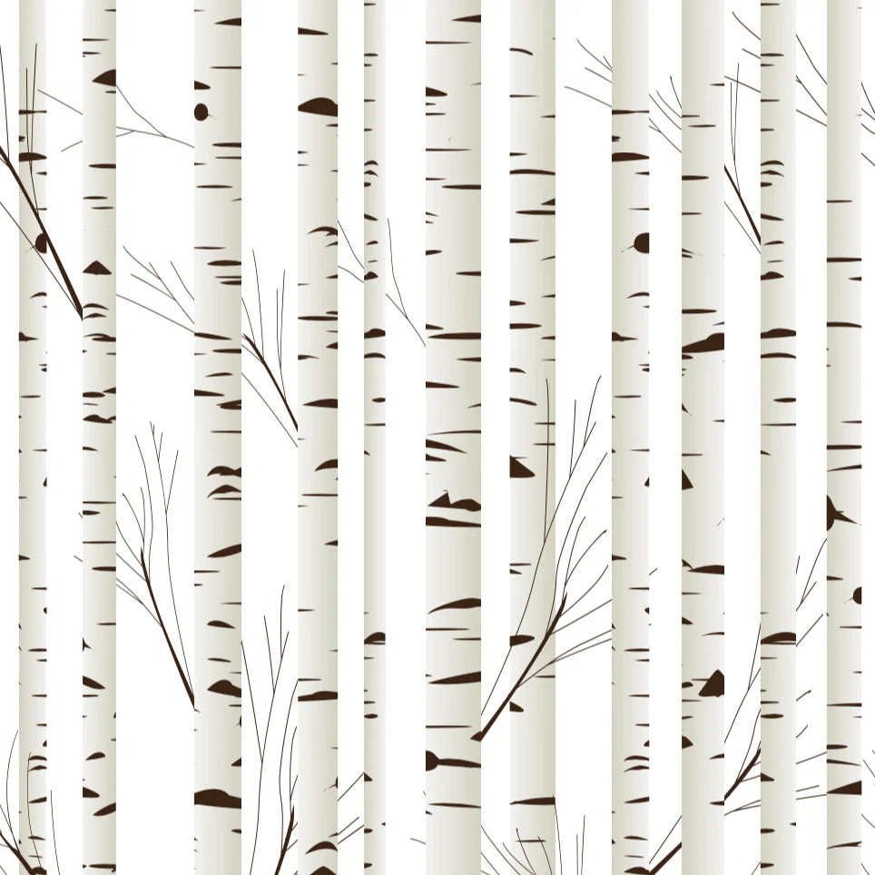 Birch Tree Peel and Stick Wallpaper