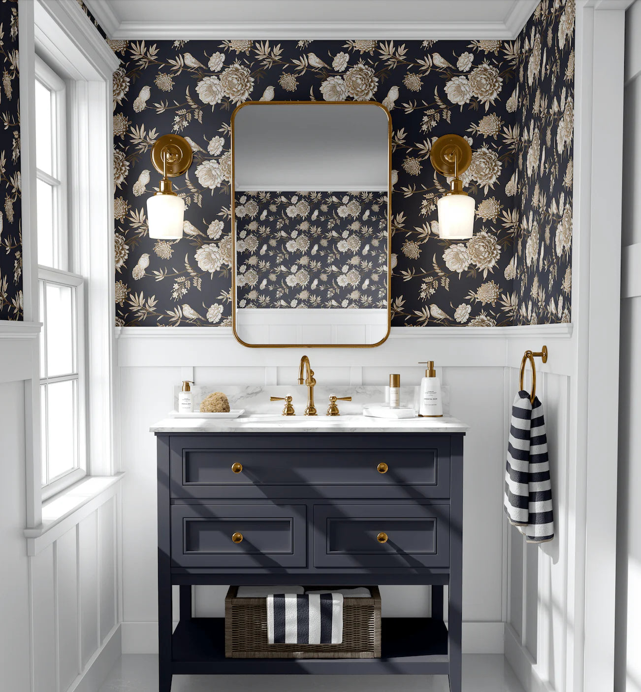 Bird Peel and Stick Wallpaper (Self-Adhesive)