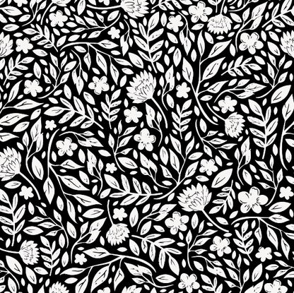 Bloom Custom Color Wallpaper - 4 Sheets 96" w x 96" h