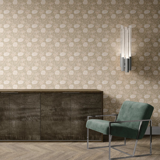 Blush Bouquet Peel and Stick Wallpaper (Self-Adhesive)