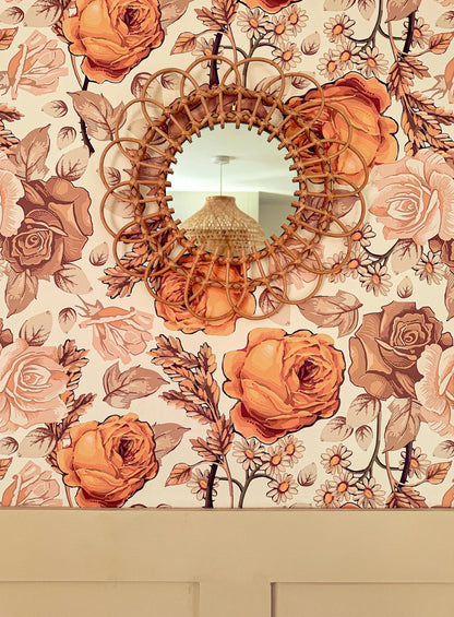 Boho Glow Peel and Stick Wallpaper