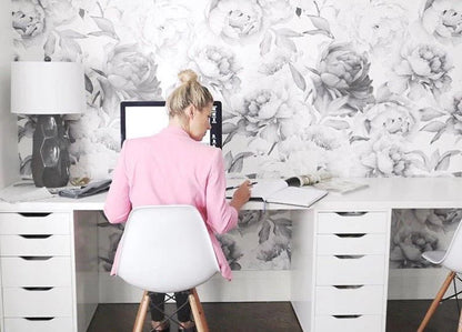 Bold Blooms Peel and Stick Wallpaper
