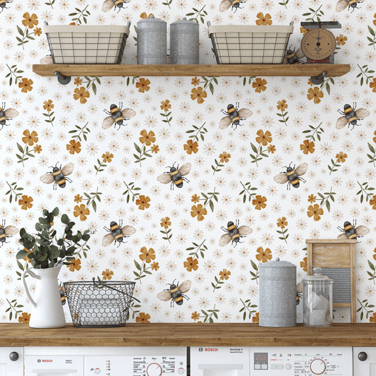 Busy Bee Wallpaper
