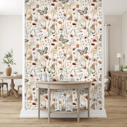 Butterfly Song Peel and Stick Wallpaper