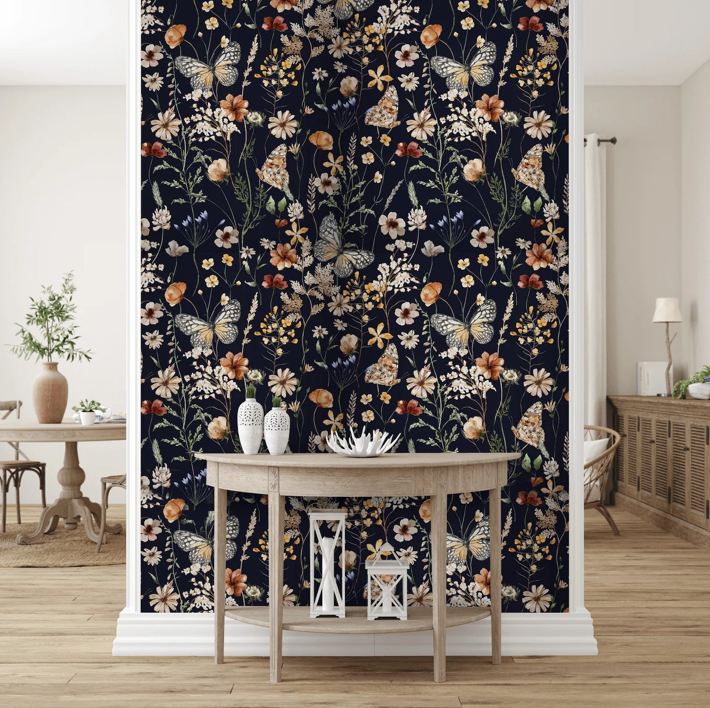 Butterfly Wallpaper - 12 Sheets 288" w x 96" h