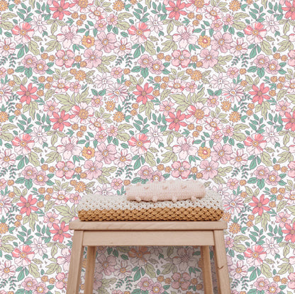 Charlotte Peel and Stick Wallpaper
