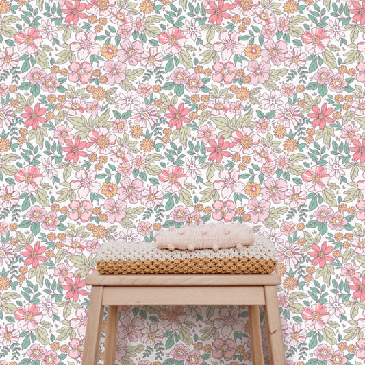 Charlotte Peel and Stick Wallpaper
