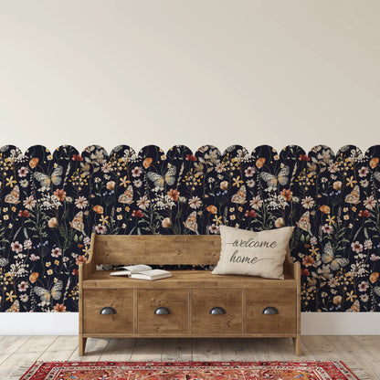 Custom Design Scallop Half Wall Panels