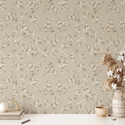 Dainty Flower Peel and Stick Wallpaper