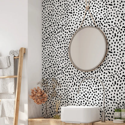 Dalmatian Peel and Stick Wallpaper