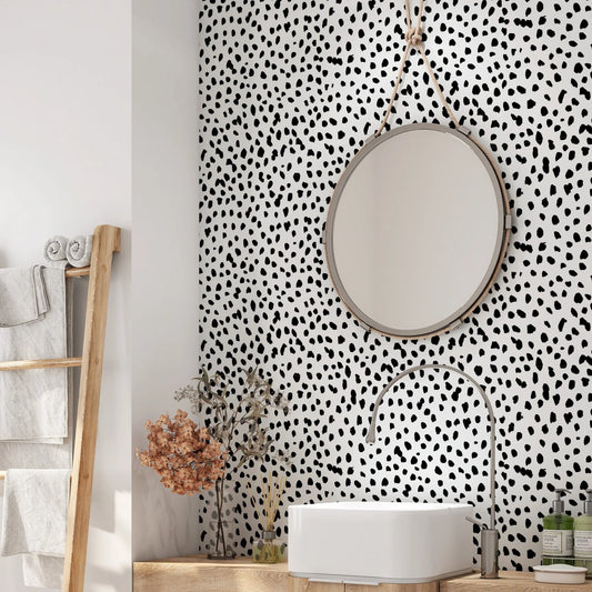 Dalmatian Peel and Stick Wallpaper