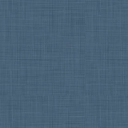 Denim Blue Grasscloth Peel and Stick Wallpaper (Faux)