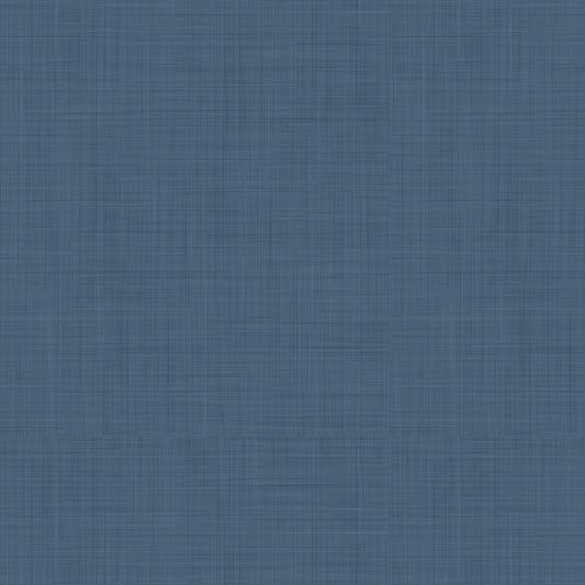 Denim Blue Grasscloth Peel and Stick Wallpaper (Faux)