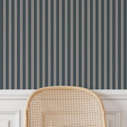 Designer Stripe Peel and Stick Wallpaper