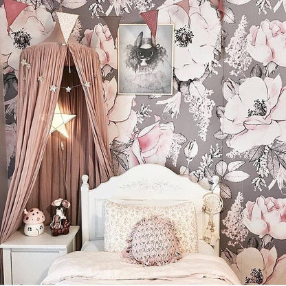 Dusty Rose Peel and Stick Wallpaper