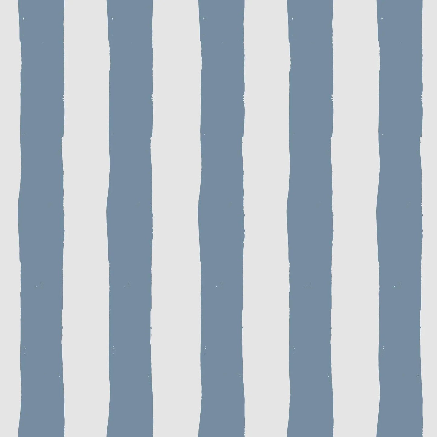 Eclectic Blue Stripe Wallpaper