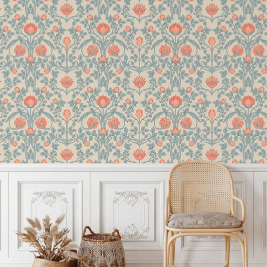 Enchanted Flowers Peel and Stick Wallpaper