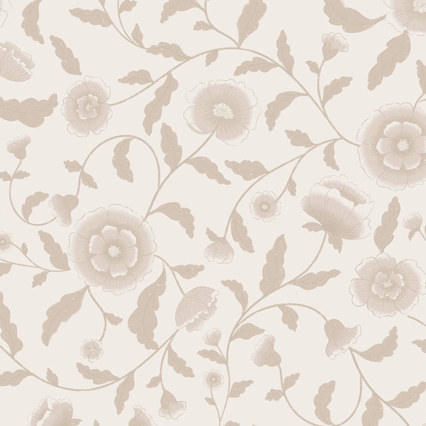 Faded Blush Floral Peel and Stick Wallpaper (Self-Adhesive)