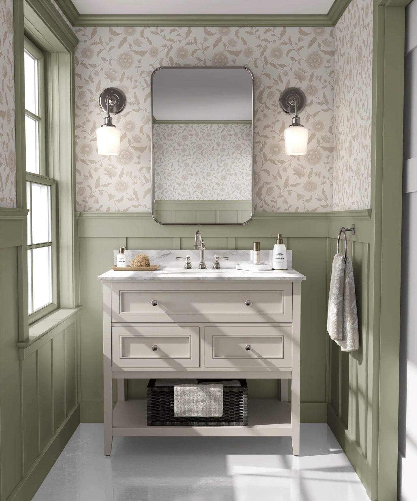 Faded Blush Wallpaper - 5 Sheets 120" w x 60"