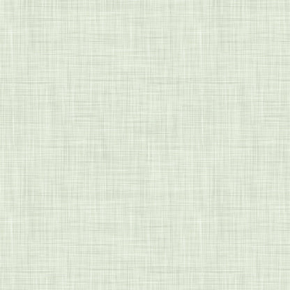 Sea foam Green Grass Cloth Peel and Stick Wallpaper (Faux)