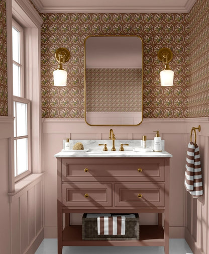 Folklaw Peel and Stick Wallpaper (Self-Adhesive)