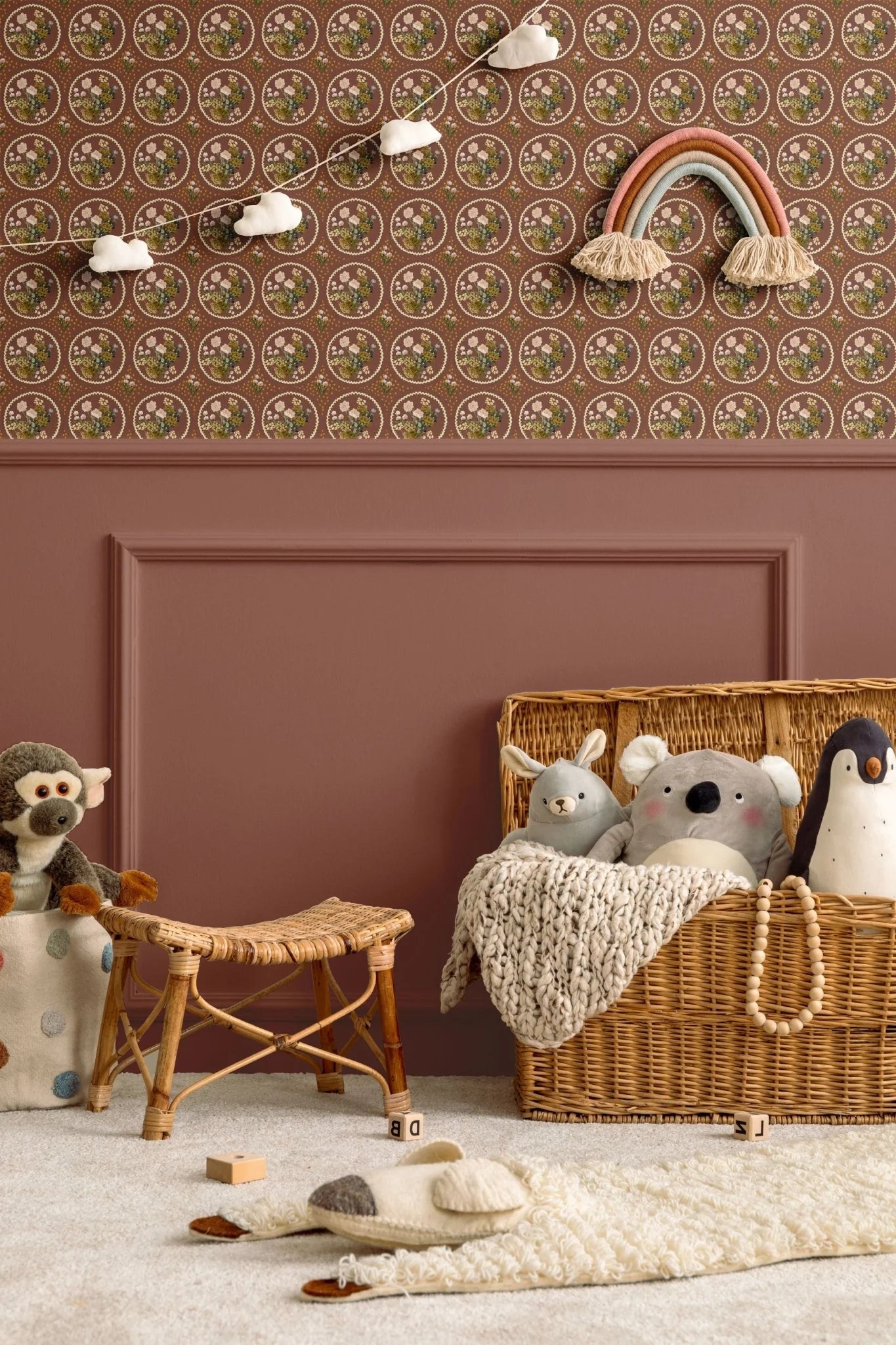 Folklaw Peel and Stick Wallpaper (Self-Adhesive)