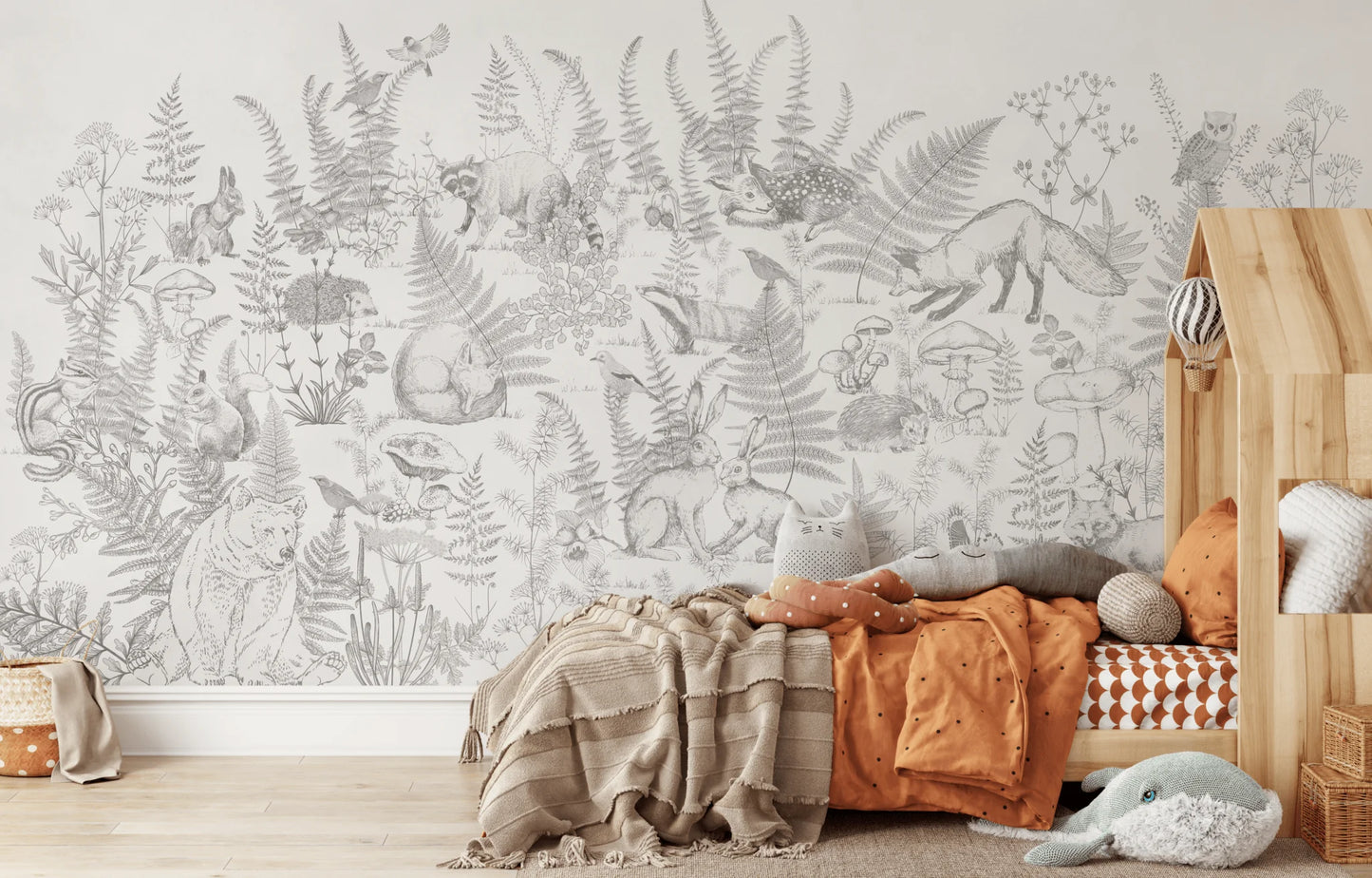 Forest Animals Wall Mural