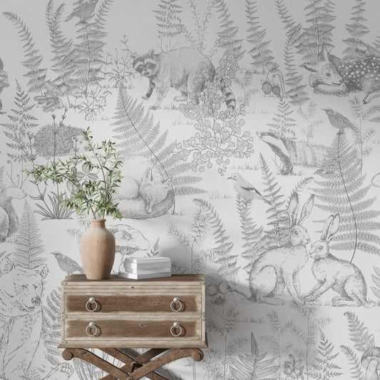 Forest Animals Wall Mural