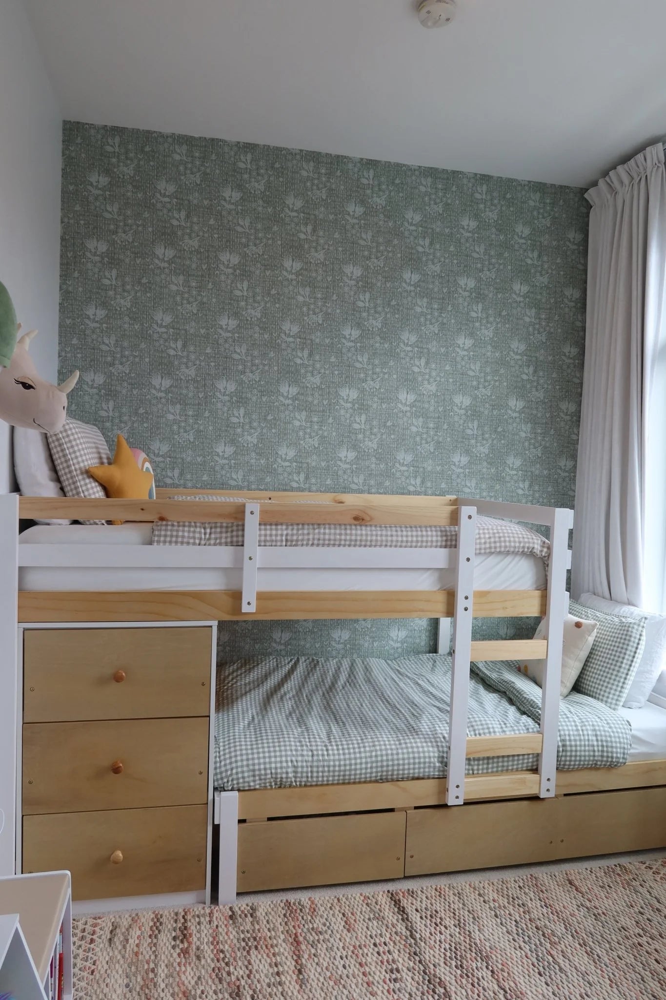 Forest Green Peel and Stick Wallpaper