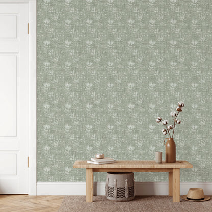 Forest Green Peel and Stick Wallpaper
